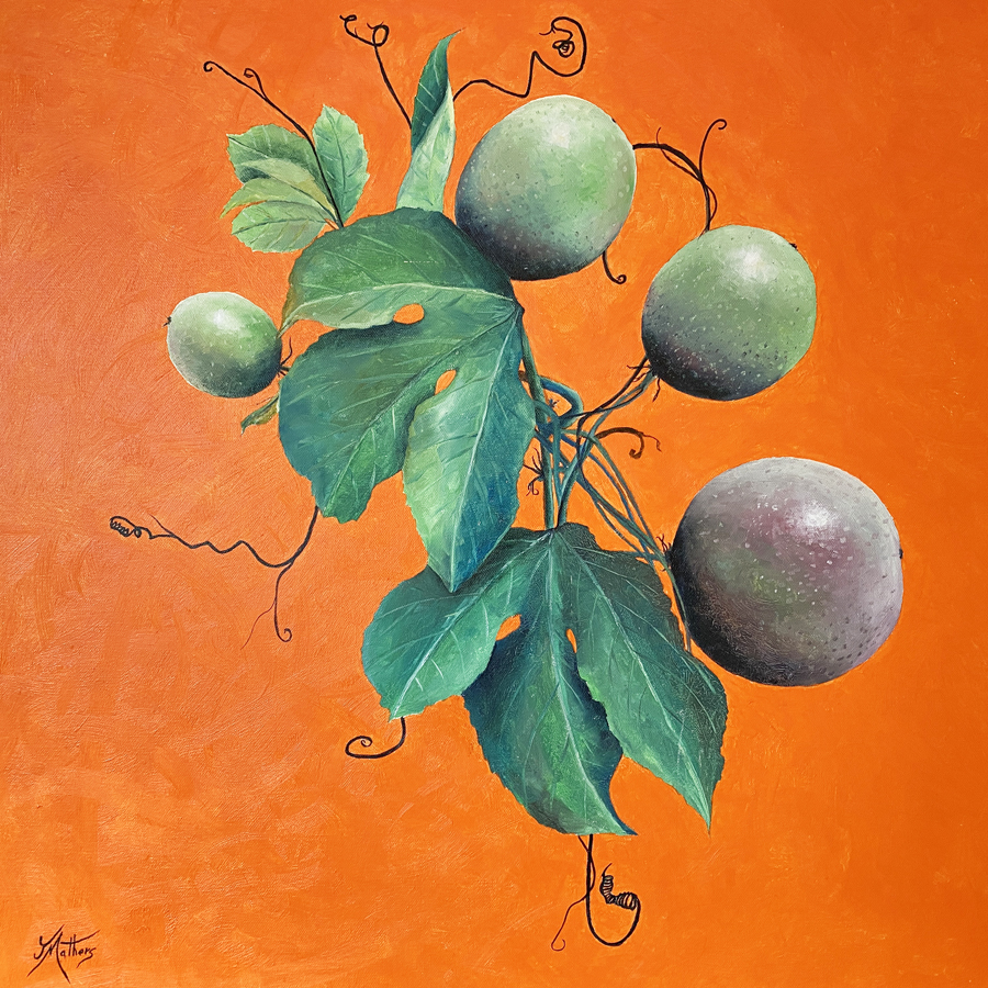 passionfruit by jane mathers art