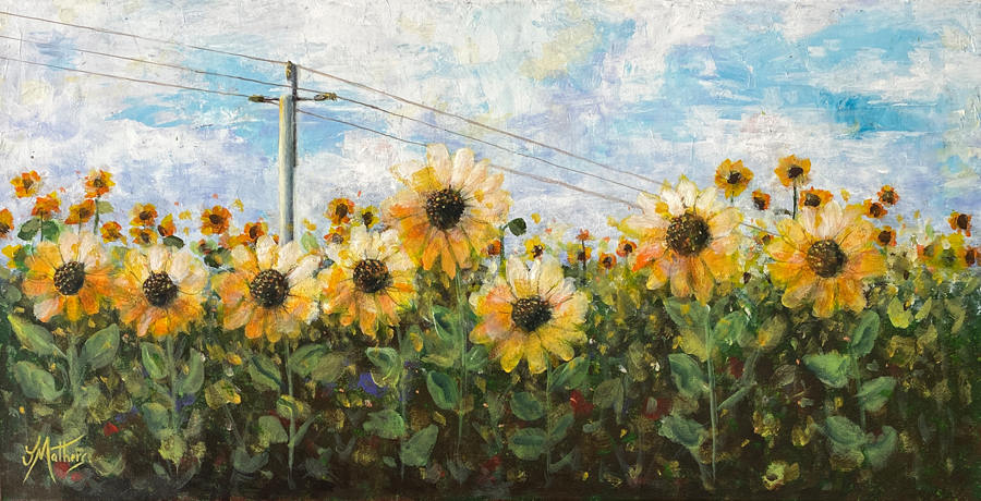 wired in gracemere by jane mathers art